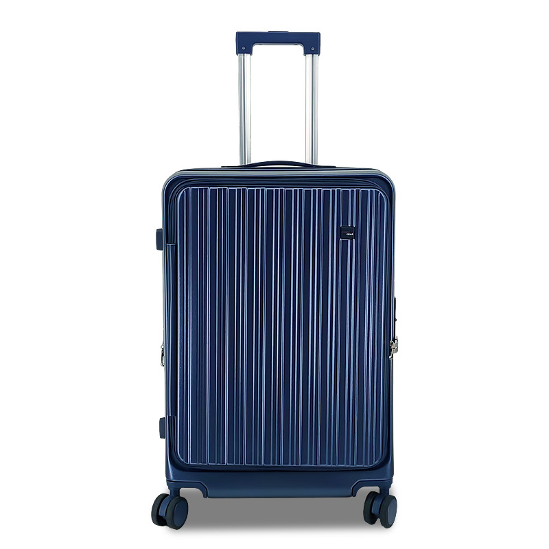 前开盖直通拉链款行李箱28寸大容量耐磨旅行箱女欧美拉杆箱登机箱