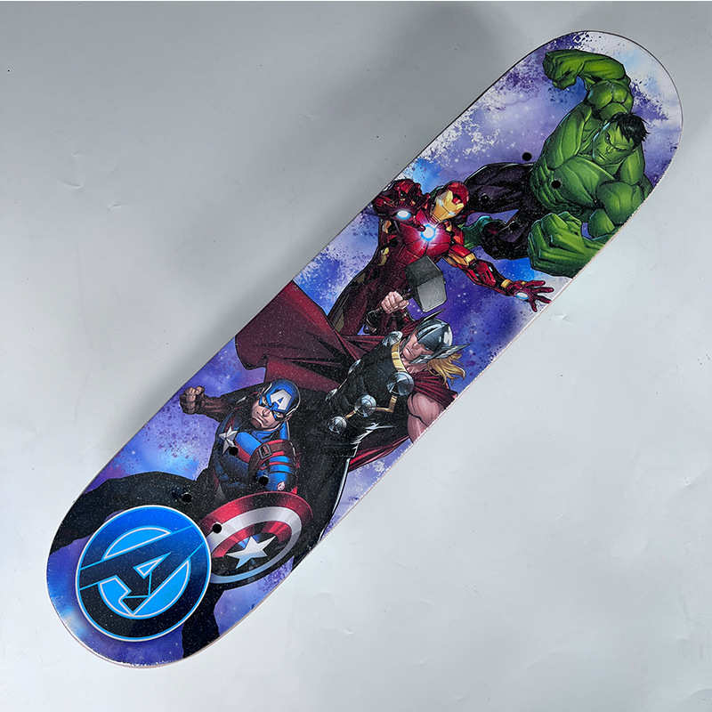 儿童四轮滑板80cm凹板6045PU闪光轮彩砂青少年成人刷街公路双翘板