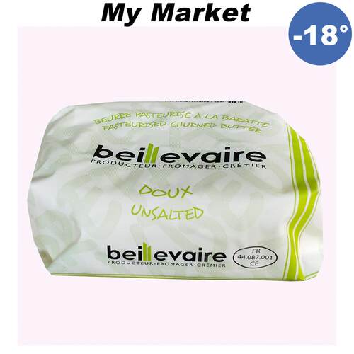 Beillevair,e Buter Ulnsated 125g 法国贝拉t维黄油原JYS味淡味
