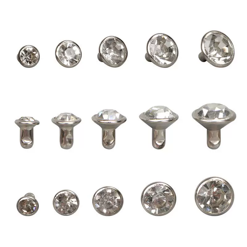 [Factory Direct Sales] A -class glass drill drill rivet DIY material clothes willow nail accessories diamond inlaid diamond collision