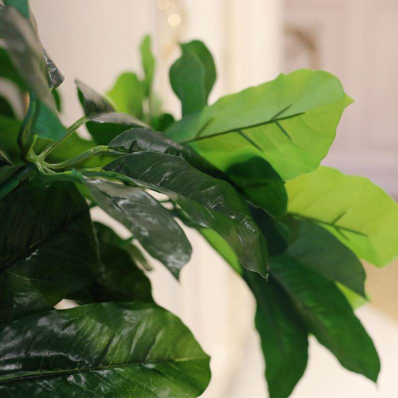 大型客厅落地装饰假花塑料花仿真绿植假树发财树过胶植物盆栽盆景
