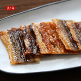 遇上鲜现烤鳗鱼片丝鱼干蜜汁即食海鲜零食干货舟山宁波特产小吃