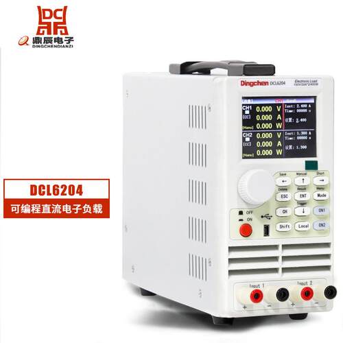 鼎辰电子负载DCL6204双通道150V20A200W*2好品质好用不贵