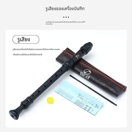 贝思特Best中音英式八孔竖笛28B学生课堂教学8孔巴洛克式竖笛F调