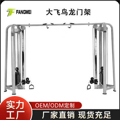 健身房商用大飞鸟龙门架综合训练器专业多功能十字夹胸力量器械