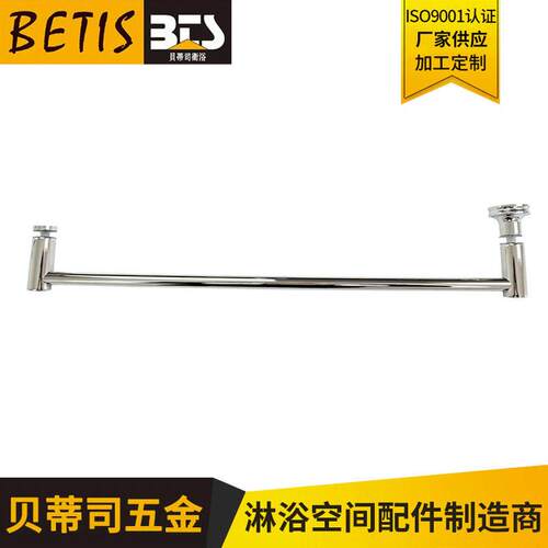 简约玻璃门圆管不锈钢拉手 酒店淋浴房扶手 公玻璃门推拉门拉手