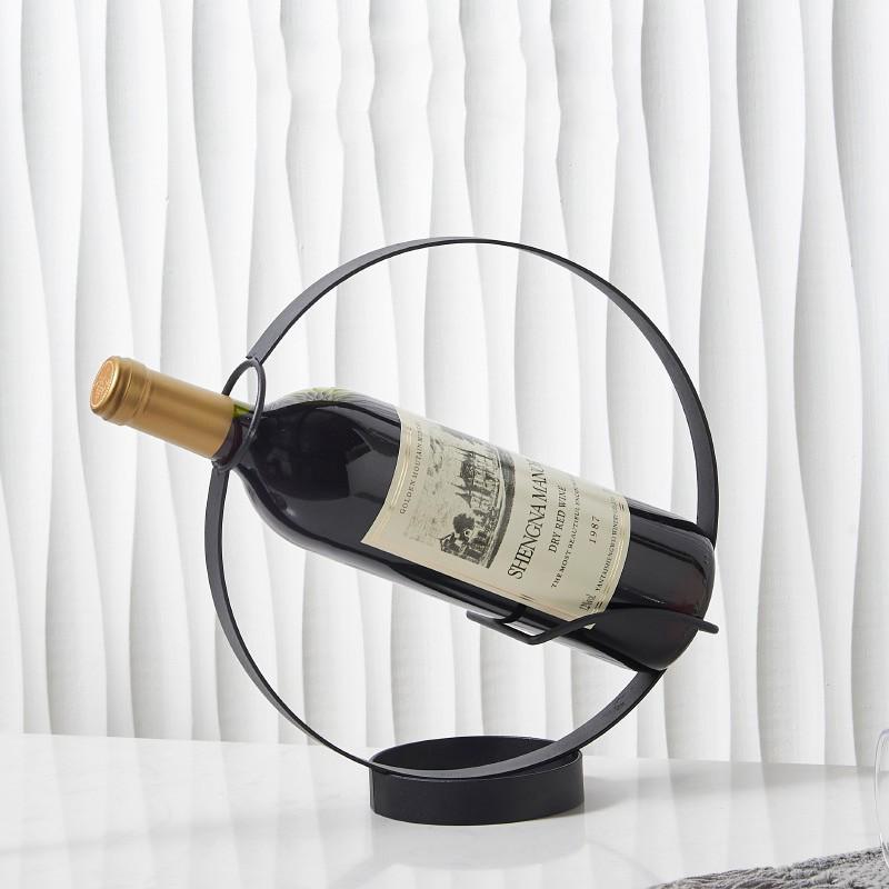 红酒架摆件酒架子倒挂家用轻奢葡萄酒杯架酒瓶架托酒柜装饰置物架