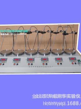 多头磁力搅拌器HJ-2A/4A/6A数显恒温磁力搅拌器