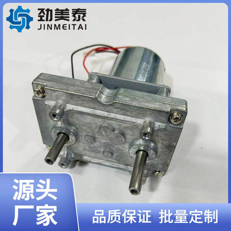工厂24V70RPM欢乐马戏团退币马达双出轴减速电机电动小型