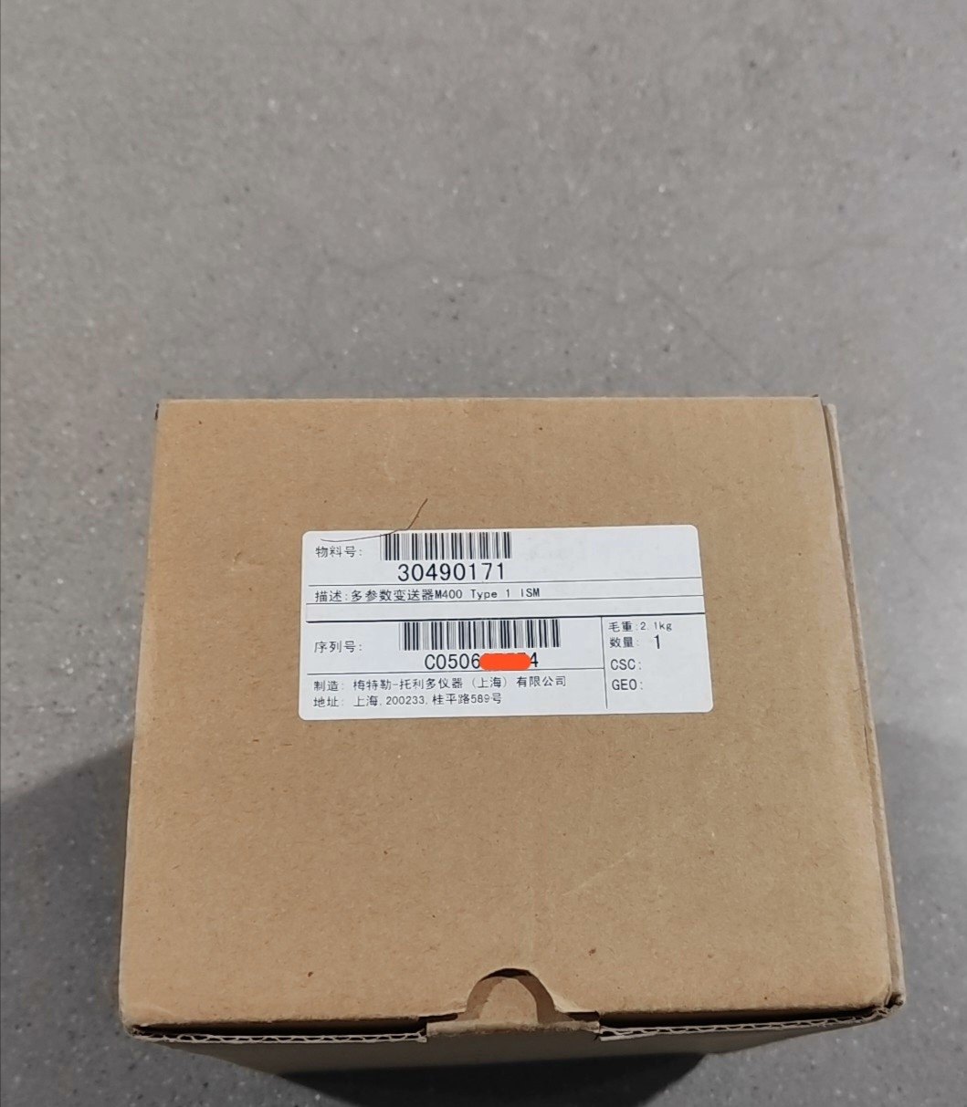 梅特勒多参数变送器M400 Type 1 ISM，全新原装正