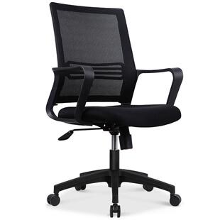 网布电脑椅家用办公椅会议椅子弓字形椅时尚 职员网直销305