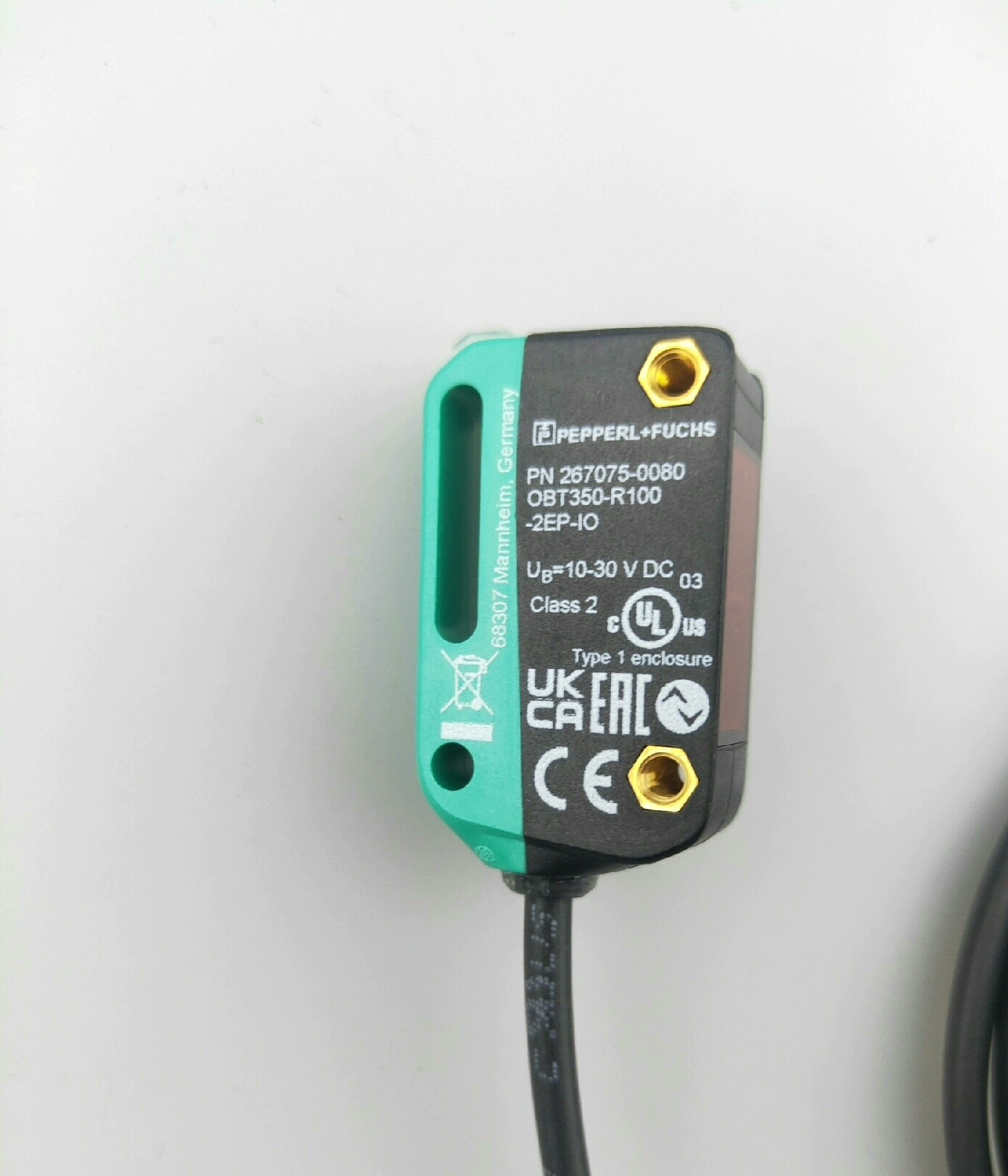 全新原装正品倍加福OBT350-R100-2EP-IO传感器