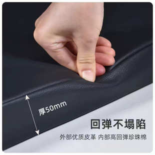 折叠体操垫PU皮革三折健身垫瑜伽体育体操垫厂家批发