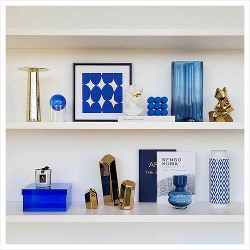 样板间玄关电视柜简约家居饰品蜡烛陶瓷玻璃书柜软装摆件ZH3080