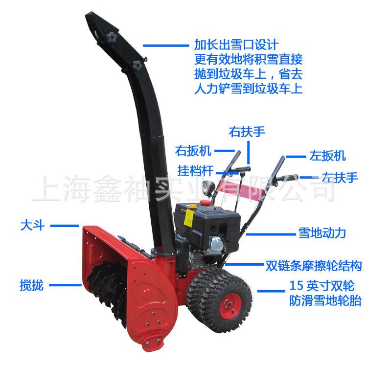 捍油绿L1152XD-E1（-15HP）L1152XD-汽电动抛雪机清雪机1米扬雪机