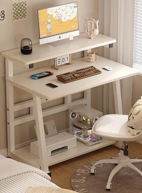 电脑桌台式小户型卧室床边桌现代办公桌子工作台笔记本桌收纳书桌