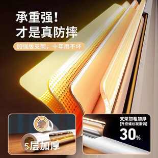 全底防掉床轻奢风刺绣蚊账家用卧 星选森禾鹿儿童防摔纹帐2025新款