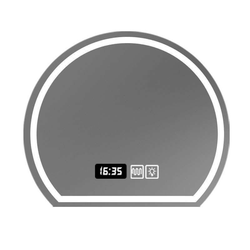 圆形异形智能浴室镜壁挂式卫生间镜子led发光浴室镜酒店厕所镜子