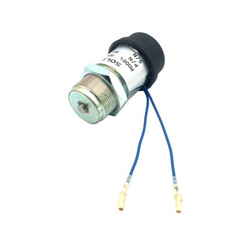 305C挖掘机熄火电磁阀MM409-67001 30A87-60060燃油切断开关12V