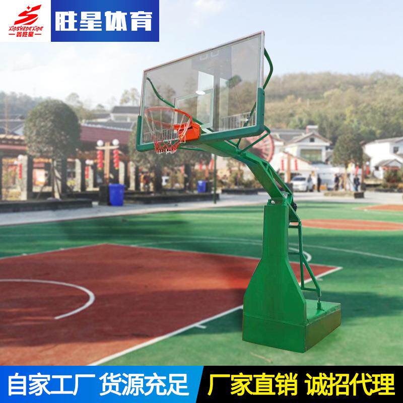 厂家供应手动液压篮球架篮球架电动学校场馆比赛室外液压篮球架