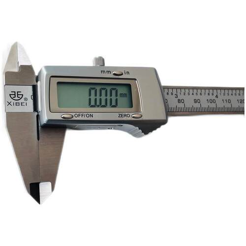 青海青量西北牌电子数显游0标卡0-150944-20-尺30mm带0深度精度0.