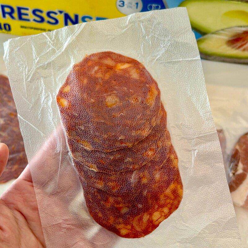 保鲜膜一次性手撕食品级家用保鲜纸厨房透明加厚套平口烹调纸包装