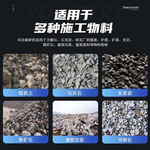 10x14000双级破碎LVD机6大型无筛底碎煤块碎煤矸石制砂机节能粉机