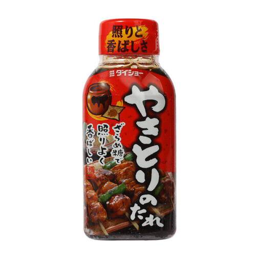 日本进口daisho大逸昌烤肉烤串调味酱180g日式烧鸟BBQ照烧汁
