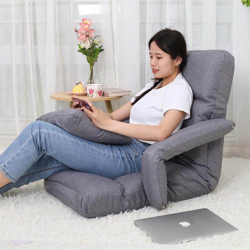 喂奶哺乳椅懒人沙发榻榻米折叠护腰椅飘窗阳台懒人椅子亲子