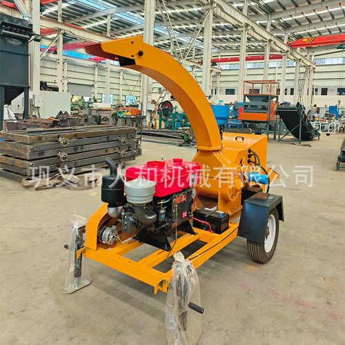 32马力树枝粉碎机 移动式园林果园碎枝机 林场市政绿化枝条粉碎机