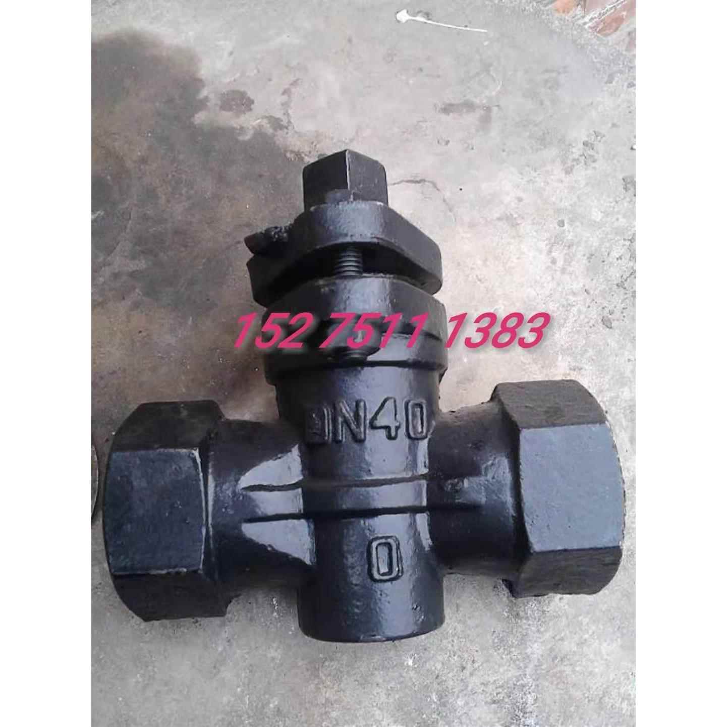 X13W-10铸铁丝扣旋塞阀 内螺纹旋塞DN15 20 25 32