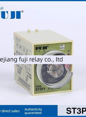 Fuji富继富威ST3PY 星三角启动延时时间继电器8脚插针AC220银触点