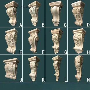 Carving Wood Dongyang Capital Style Roman Chinese 2PCS