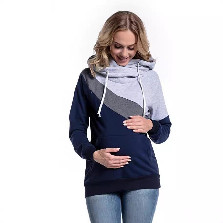 Long-sleeved high-collar coat Kangaroo multifunctional