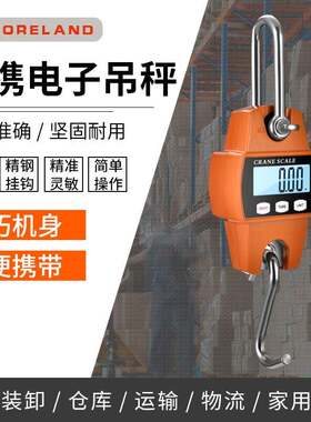便携电子吊秤手提家用小型00kg买菜秤高精度快递挂秤钓鱼拉力称