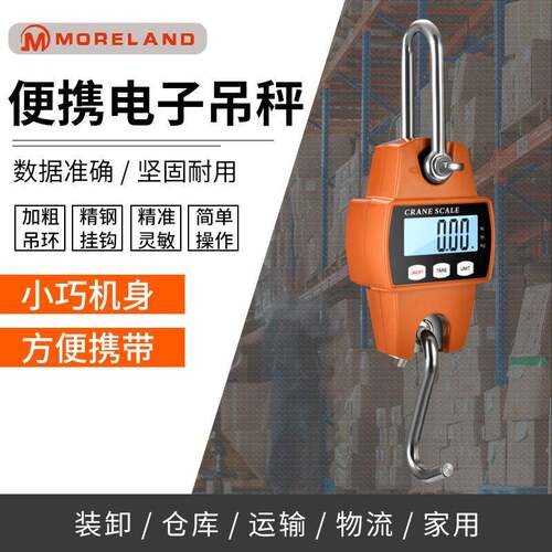 便携电子吊秤手提家用小型00kg买菜秤高精度快递挂秤钓鱼拉力称