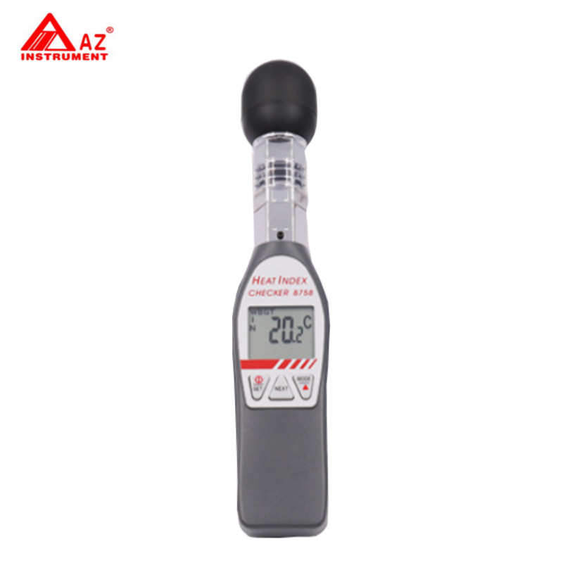 台湾衡欣AZ8758黑球温度热力指数计WGBT高精度热中暑指数计工业级