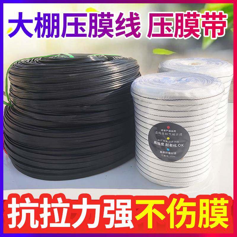 厂家直销 特价出售大棚配件 大棚压膜线 线压膜绳 压膜带白色托