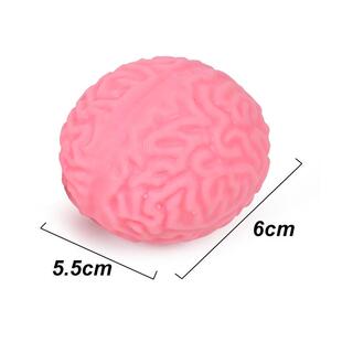 Ball Fun Fidget脑 Squeeze Relief Squishy toy brain Stress