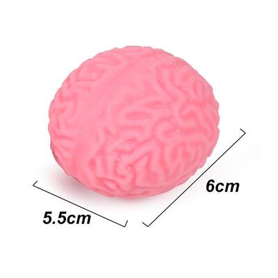 a brain toy Squishy Squeeze Ball Stress Relief Fun Fidget脑