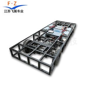 电动轨道式 靶车底盘小型双切换摇杆手柄遥控CAN通讯接口实心轮胎