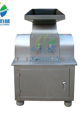 CSJ-P20不锈钢破碎机卧式粗碎机冰糖打粉中药材打颗粒机器非标定