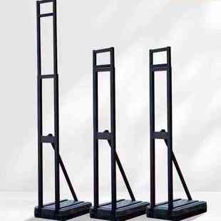 可调节伸缩户内外防风婚庆支架人像立牌背景板KT板签名墙支架