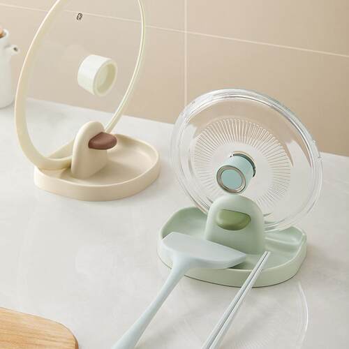 Home-use small bird-shaped pot lid holder, kitchen pot lid a