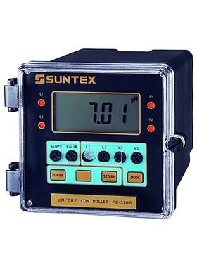 SUNTEX在线PH计PC-320A水质监测ORP仪表工业PH/ORP变送器酸碱度计