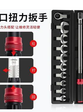 DZT/东哲扭力扳手口654活动2-220nm扭火矩扳0手开汽车维修花塞工