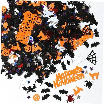 Halloween party decoration Wizard Spider glitter confetti sc