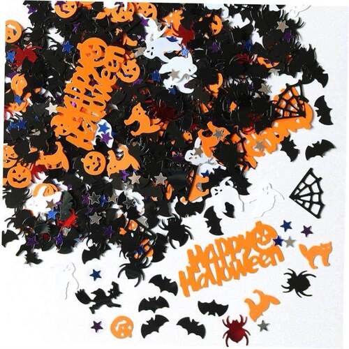 Halloween party decoration Wizard Spider glitter confetti sc