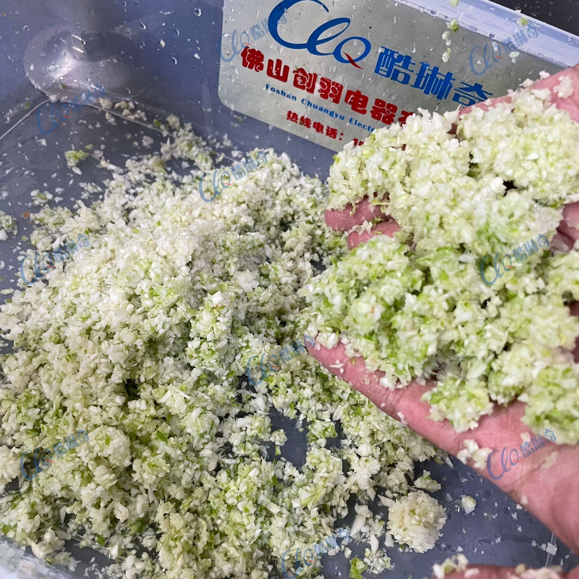 福建土豆搅泥机 包菜馅料萝卜打碎机食材辣椒瓜果304台湾破碎机