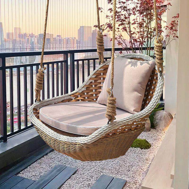 悬挂式吊篮椅子室内秋千摇椅家用休闲吊床藤椅网红阳台荡秋千吊椅